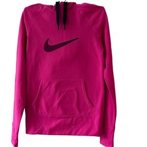 Nike Therma-Fit Preowned  Pink Hooded Pullover Sweater. Size XS